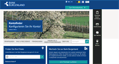 Desktop Screenshot of bank-bgld.at
